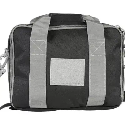 Pokrowiec na pistolet z organizerem - czarno-szary OD-G-GFT-22-018433-00 asgbox.pl