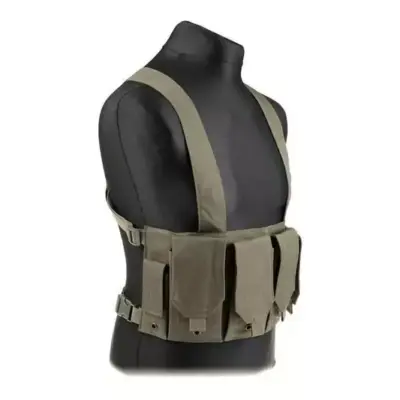 Kamizelka taktyczna typu Chest Rig - oliwkowa OD-G-GFT-18-007964-00 asgbox.pl