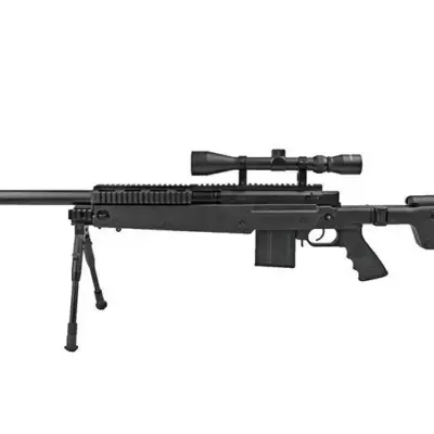 Replika karabinu snajperskiego MB4406D - z lunetą i dwójnogiem OD-G-WEL-03-006021-00 asgbox.pl