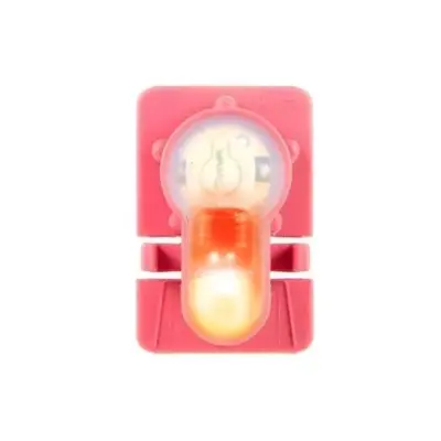 asgbox.pl - Marker elektroniczny Lightbuck RIS - różowy (pomarańczowe światło)