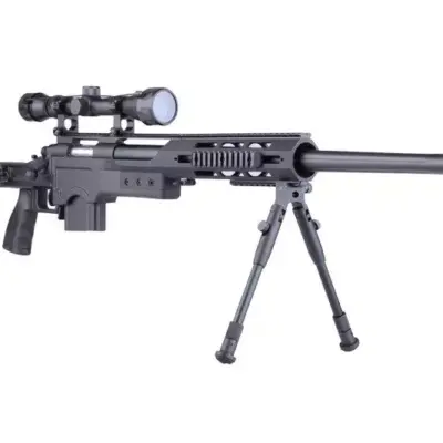 Replika karabinu snajperskiego MB4412D - z lunetą i dwójnogiem - czarna OD-G-WEL-03-009598-00 asgbox.pl