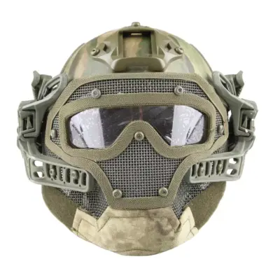 Replika kasku FAST PJ G4 System z osłoną twarzy - ATC-FG OD-G-EME-21-016949-00 asgbox.pl