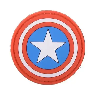 asgbox.pl - Naszywka 3D - Captain America