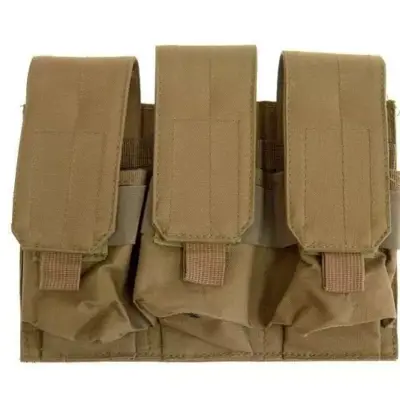 Potrójna ładownica na magazynki typu M4/M16 - tan OD-G-GFT-19-000570-00 asgbox.pl