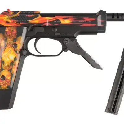 Replika pistoletu automatycznego M93R AEP Fire Pattern Custom (Red Frame) OD-G-LLX-01-013061-00 asgbox.pl Replika pistoletu automatycznego M93R AEP Fire Pattern Custom (Red Frame) OD-G-LLX-01-013061-00 asgbox.pl