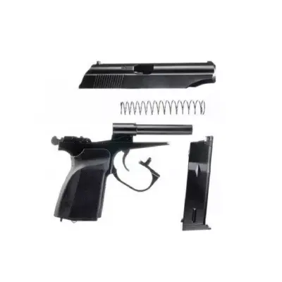 Replika pistoletu MK z tłumikiem - czarna OD-G-WET-02-009254-00 asgbox.pl