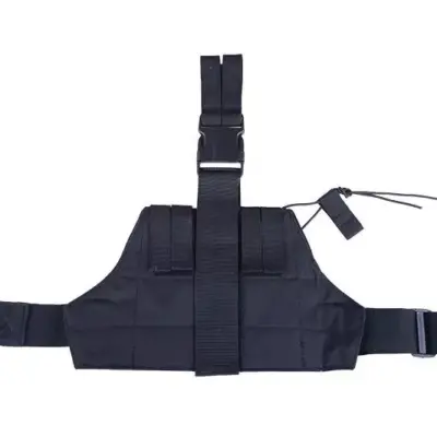 Alternative view of Panel udowy MOLLE - czarny