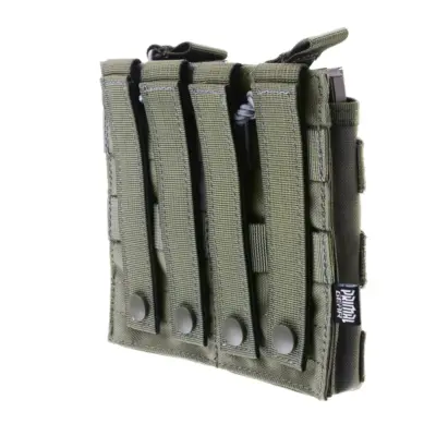 Podwójna ładownica Open I na magazynki AK/M4/G36 - ranger green OD-G-PRI-19-019480-00 asgbox.pl