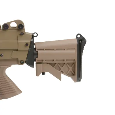 Replika karabinu maszynowego H.M.G. MK46 - tan OD-G-AIK-01-013393-00 asgbox.pl