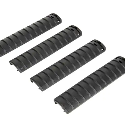 Alternative view of Zestaw osłon na szyny RIS - czarny