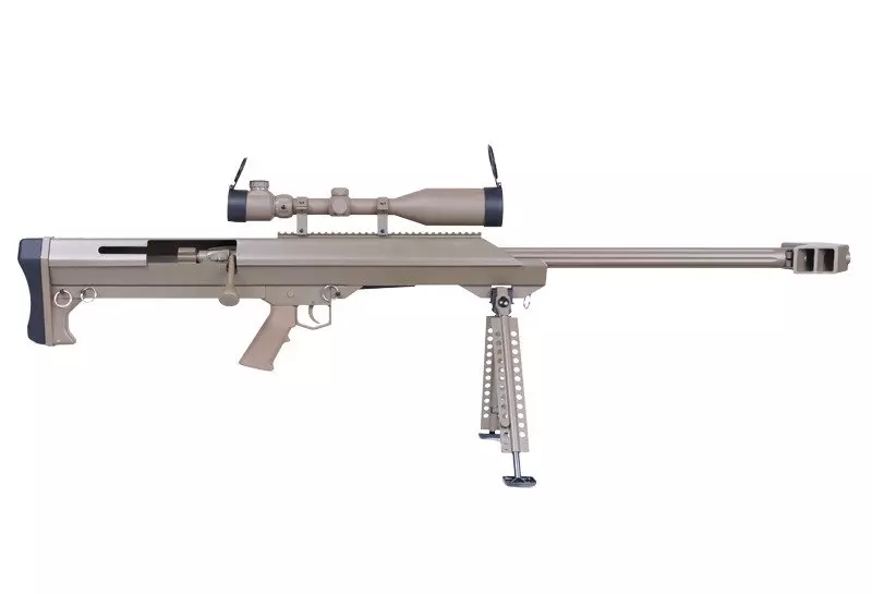 Replika karabinu snajperskiego SW-01 (z lunetą) - tan OD-G-SWL-03-011984-00 asgbox.pl Replika karabinu snajperskiego SW-01 (z lunetą) - tan - obrazek 9