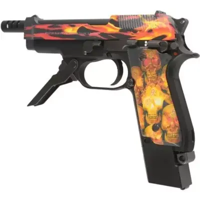 Replika pistoletu automatycznego M93R AEP Fire Pattern Custom (Red Frame) OD-G-LLX-01-013061-00 asgbox.pl Replika pistoletu automatycznego M93R AEP Fire Pattern Custom (Red Frame) OD-G-LLX-01-013061-00 asgbox.pl