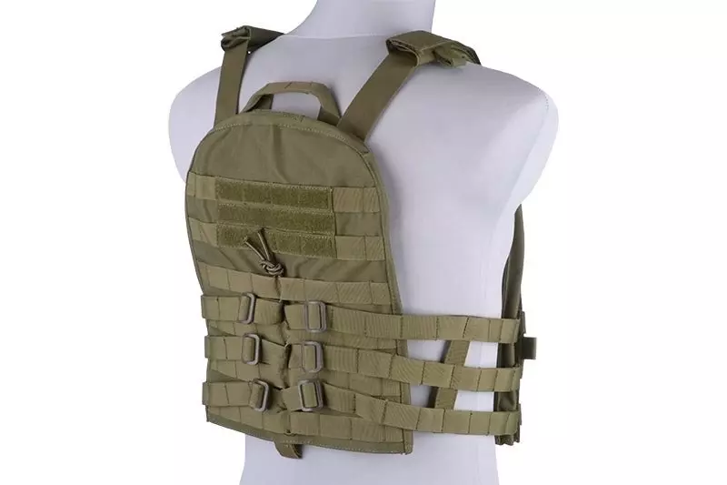 Kamizelka typu plate carrier z odpinanym panelem - oliwkowa OD-G-GFT-18-018422-00 asgbox.pl Kamizelka typu plate carrier z odpinanym panelem - oliwkowa - obrazek 4