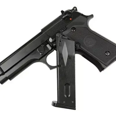 Replika pistoletu M92 v.2 (LED Box) - czarna OD-G-WET-02-006751-00 asgbox.pl