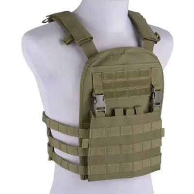 Kamizelka typu plate carrier z odpinanym panelem - oliwkowa OD-G-GFT-18-018422-00 asgbox.pl Kamizelka typu plate carrier z odpinanym panelem - oliwkowa OD-G-GFT-18-018422-00 asgbox.pl