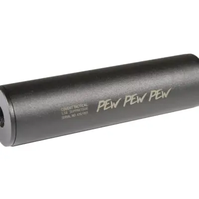 asgbox.pl - Tłumik Covert Tactical Standard 40x150mm "Pew Pew Pew"