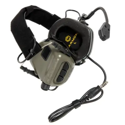 Aktywne ochronniki słuchu M32 - oliwkowe OD-G-EAR-31-018286-00 asgbox.pl Aktywne ochronniki słuchu M32 - oliwkowe OD-G-EAR-31-018286-00 asgbox.pl