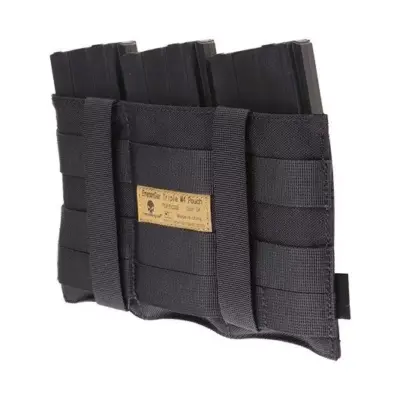 Potrójna ładownica typu Speed na magazynki typu M4/M16 - czarna OD-G-EME-19-019136-00 asgbox.pl