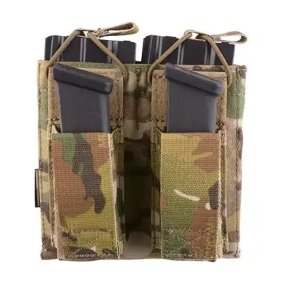 Podwójna ładownica Open Top na magazynki M4/M16 + pistoletowe - Multicam OD-G-EME-19-019159-00 asgbox.pl