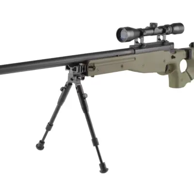 Replika karabinu snajperskiego MB08D - z lunetą i dwójnogiem - oliwkowa OD-G-WEL-03-017864-00 asgbox.pl