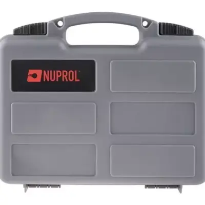 Alternative view of Walizka na pistolet Nuprol pistol case - szara