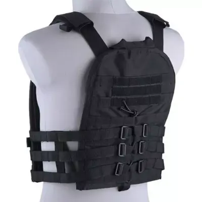 Kamizelka typu plate carrier z odpinanym panelem - czarna OD-G-GFT-18-018423-00 asgbox.pl