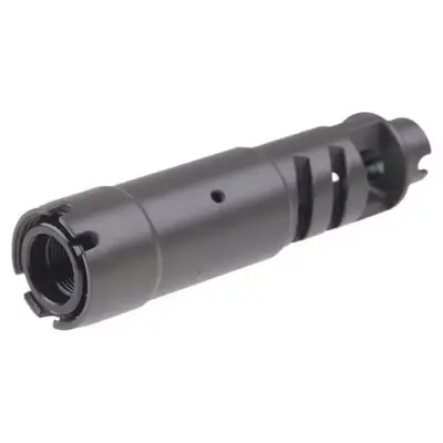 Alternative view of Stalowy tłumik płomieni typu DTK01 do replik AK