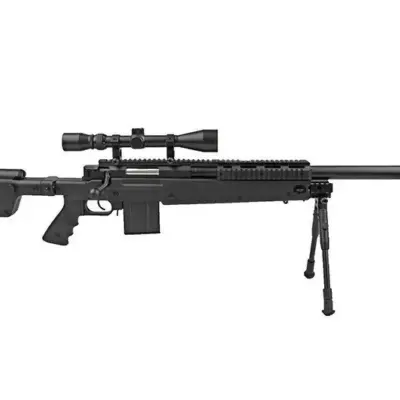 Replika karabinu snajperskiego MB4406D - z lunetą i dwójnogiem OD-G-WEL-03-006021-00 asgbox.pl
