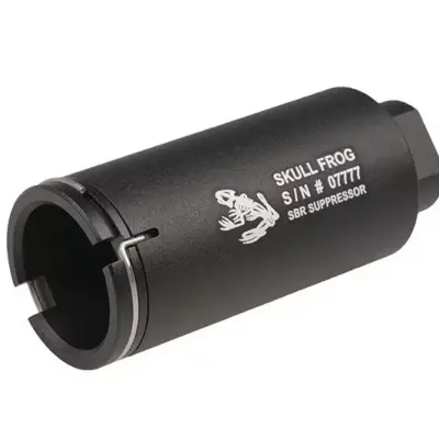 Alternative view of Tłumik płomienia / koncentrator gazów wylotowych Skull Frog - Czarny