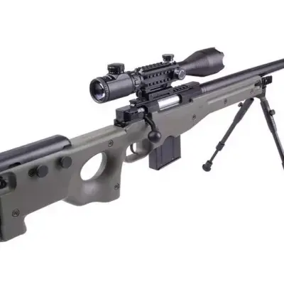 Replika karabinu snajperskiego 4402D (z lunetą i dwójnogiem) - olive OD-G-WEL-03-005145-00 asgbox.pl