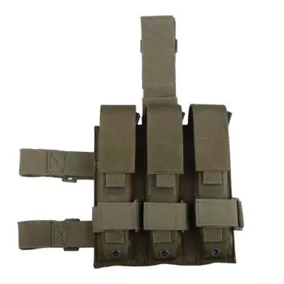 Potrójna ładownica udowa na magazynki typu MP5 - oliwkowa OD-G-GFT-19-009684-00 asgbox.pl Potrójna ładownica udowa na magazynki typu MP5 - oliwkowa OD-G-GFT-19-009684-00 asgbox.pl