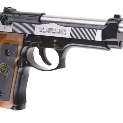 Replika pistoletu Samurai Edge Standard V2. M9 Full Auto - czarno/srebrna OD-G-WET-02-019792-00 asgbox.pl