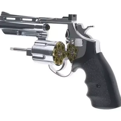 Replika rewolweru HG132C-1 - srebrna OD-G-HFC-02-020361-00 asgbox.pl