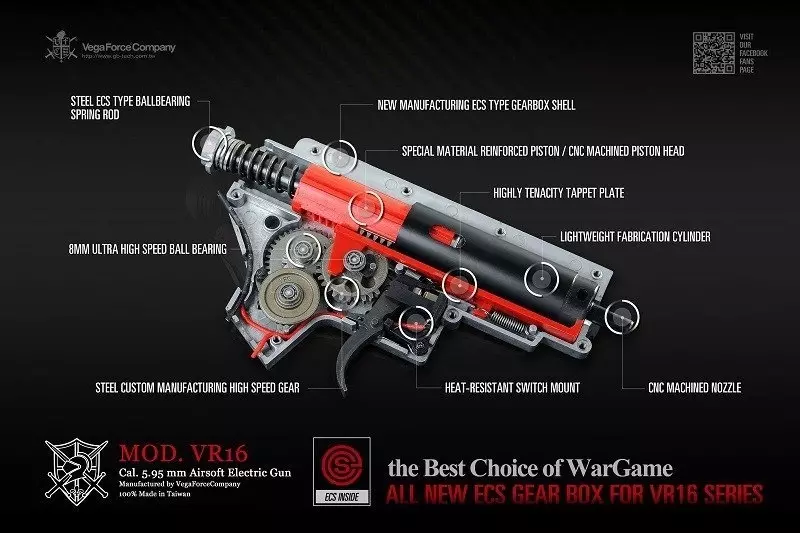 Replika karabinka VR16 Calibur Carbine OD-G-VFC-01-013481-00 asgbox.pl Replika karabinka VR16 Calibur Carbine - obrazek 8