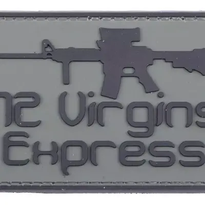 asgbox.pl - Naszywka 3D - 72 Virgins Express