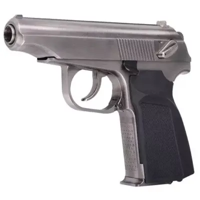 Replika pistoletu MK z tłumikiem - srebrna OD-G-WET-02-010327-00 asgbox.pl