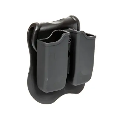 Ładownica na 2 magazynki pistoletowe (uniwersalna) - czarna OD-G-CYT-29-018886-00 asgbox.pl