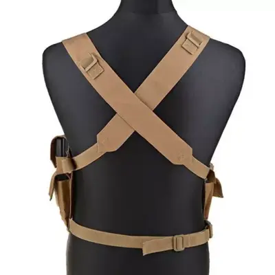 Kamizelka taktyczna typu Chest Rig - tan OD-G-GFT-18-007966-00 asgbox.pl
