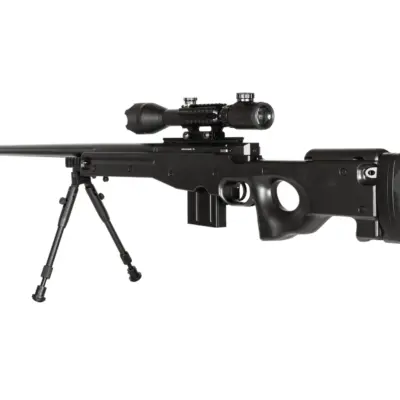 Replika karabinu snajperskiego 4402D (z lunetą i dwójnogiem) - czarny OD-G-WEL-03-002693-00 asgbox.pl