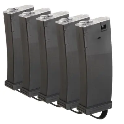 Magazynek B-Hive Tracer Mid-cap 150 kulek M4/M16 (zestaw 5 szt.) OD-G-MOD-05-013134-00 asgbox.pl