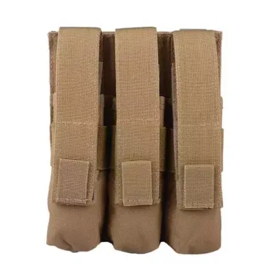 Potrójna ładownica na magazynki typu MP5 - Tan OD-G-GFT-19-009666-00 asgbox.pl