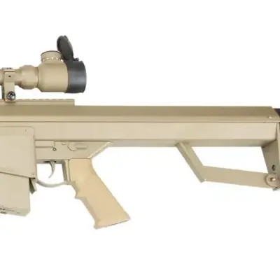 Replika karabinu wyborowego SW-02A z lunetą i dwójnogiem - tan OD-G-SWL-01-002673-00 asgbox.pl