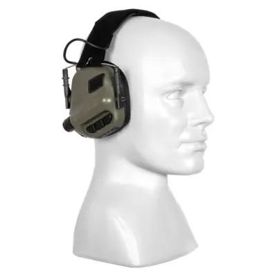 Alternative view of Aktywne ochronniki słuchu M31 - oliwkowe