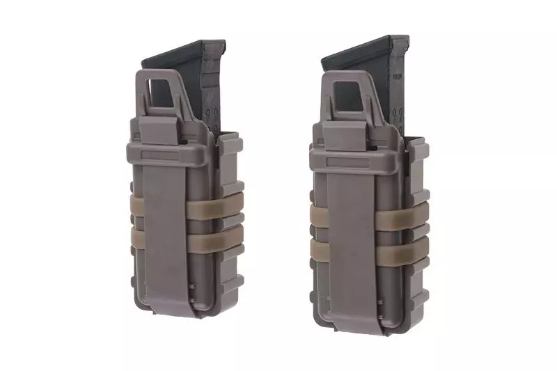 Zestaw 2 ładownic FAST (poprzeczne) na magazynki pistoletowe - dark earth OD-G-FMA-19-022434-00 asgbox.pl Zestaw 2 ładownic FAST (poprzeczne) na magazynki pistoletowe - dark earth - obrazek 4
