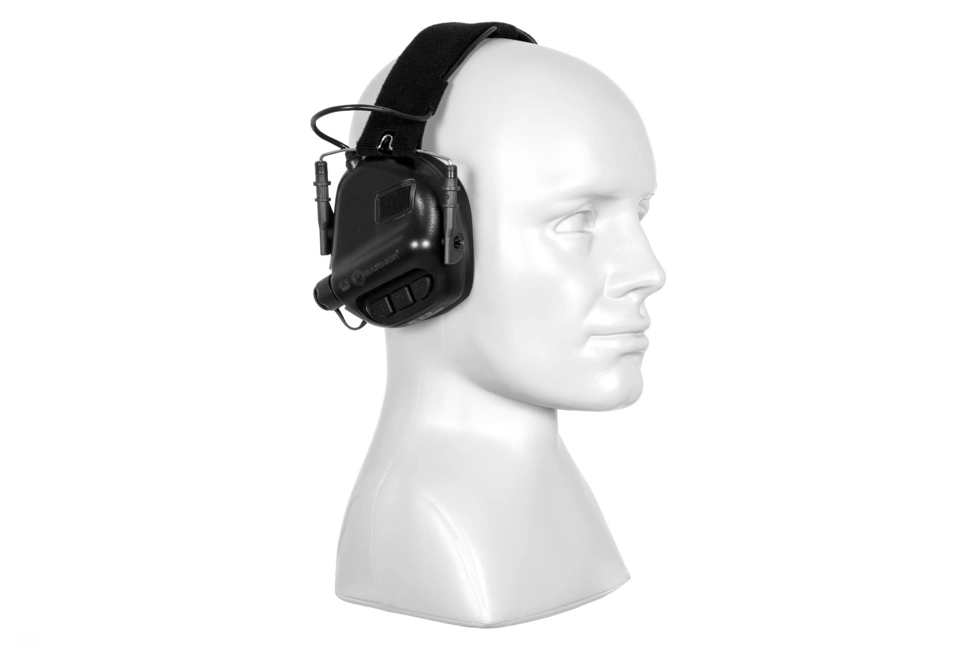 Aktywne ochronniki słuchu M31 - czarne OD-G-EAR-31-018284-00 asgbox.pl Aktywne ochronniki słuchu M31 - czarne - obrazek 3