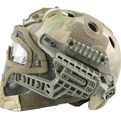 Replika kasku FAST PJ G4 System z osłoną twarzy - ATC-FG OD-G-EME-21-016949-00 asgbox.pl