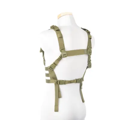 Kamizelka taktyczna Chest Rig typu Low Profile - Oliwkowa OD-G-GFT-18-013407-00 asgbox.pl