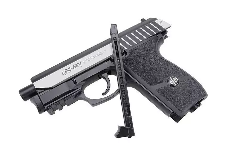 Replika pistoletu GS-801 z celownikiem laserowym OD-G-GIG-02-004790-00 asgbox.pl Replika pistoletu GS-801 z celownikiem laserowym - obrazek 8