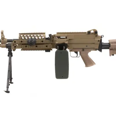 Replika karabinu maszynowego H.M.G. MK46 - tan OD-G-AIK-01-013393-00 asgbox.pl