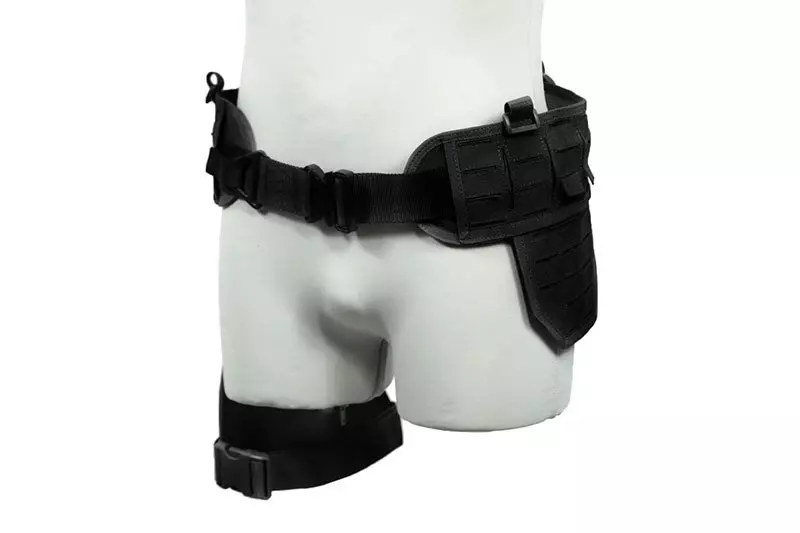 Pas taktyczny Laser-Cut z panelem udowym - czarny OD-G-PRI-18-021103-00 asgbox.pl Pas taktyczny Laser-Cut z panelem udowym - czarny - obrazek 3